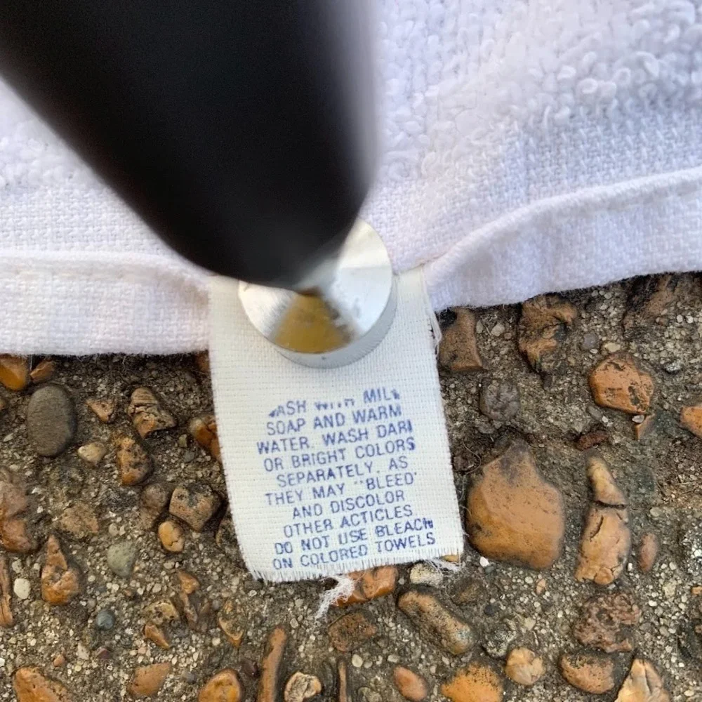 Vintage STP Racing Oil Advertisement Beach Towel Cotton Made in USA‎